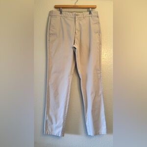 Hill City: Men’s Lightweight Everyday Pant, stone color. 32/34